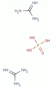 What are the recommended methods for applying Guanidine Phosphate as a flame retardant on wood and textiles?
